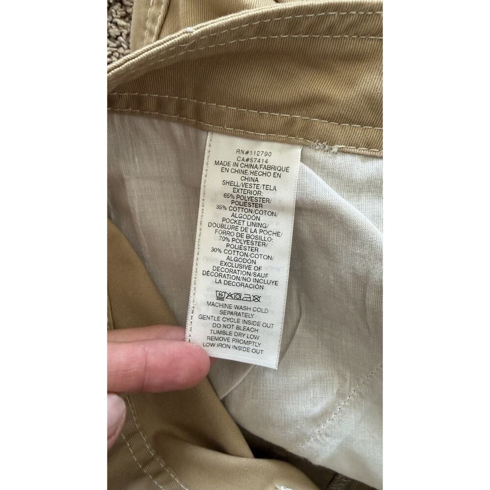 True Religion Bobbi Baggy Cargo Jogger Pants Women’s 30 Khaki Tan NWT - Picture 6 of 9